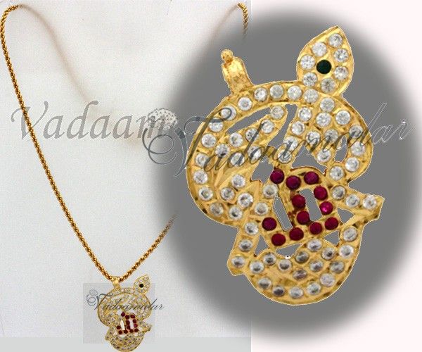 Buy Spargz Spritual Om Muruga Pendant