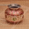 Meenakari Stainless Steel Kalasam Sombu Large Decorated Kodam Buy Now