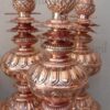 Copper Kalasham Kalash Temple Kopuram for Kalash 21 Inches