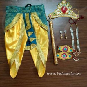 Fancy dress Krishna costume for Kids with Accessories KrishnaCostume Buy Online