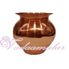 Simple Copper Kalasham for Holi water