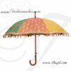 Wedding Umbrella Indian Design Multi Colour Gold Buy Online