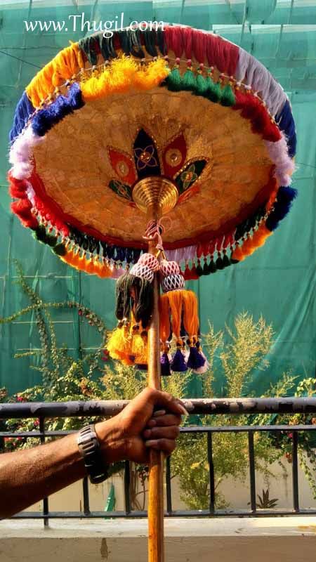 Umbrella for Temple Kovil Kodai for Hindu God Buy Online 3 feet