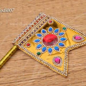 Kodi Lord Murugar Murugan Velautham Fancy Dress Costume Accessories 15.5 Inches