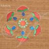 Plastic Arrangeable Kolam Rangoli Design Buy Now