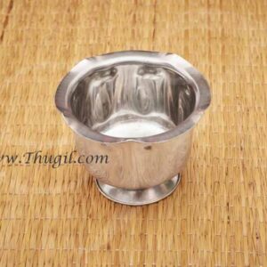 2.3" Stainless Steel Sandal Wood Paste Bowl Chandanakinnam Buy Now