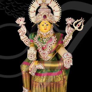 28" Goddess Lakshmi VaraLaksmi Idol for Pooja Vratam Doll with Decorations