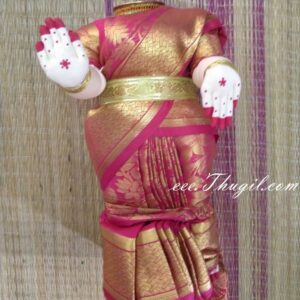 13.5 inches Goddess Lakshmi VaraLaksmi Idol for Pooja Vratam Doll Buy Now