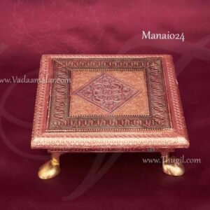 Asana for God Peedam Manai for Hindu Statues 6 inches