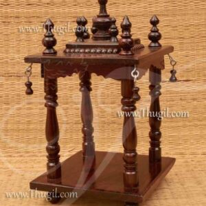Wooden Pooja Mandap Mandir For Idols Statues Buy Now 10"