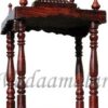 18" Simple beautiful wooden pooja mandir mandap