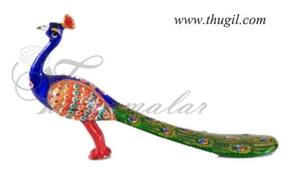 Beautiful Meenakari worked Peacock