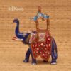 Meenakari Paint Design Elephant Statue Buy Now 6 inches
