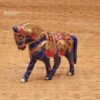 Horse Meenakari Design Statue Indian Style Gift 2.5 inches