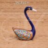 Meenakari Swan Design Doll Indian Style Gift 4 inches
