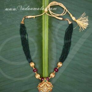 Lakshmi Pendant Necklace For Alangaram Hindu God Jewellery