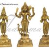 Murugar Valli Deivanai Moorthi Brass Deity 12"