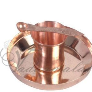 Panchapatra Panchapatram Udharini Copper Set