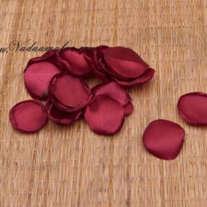 Rose Petals Maroon Burgundy Cloth Flower Petal Decoration Crafts Online Buy Now 300 petals