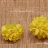 Yellow Marigold Flower Samanthi With Out Cap Cloth Flower Decoration Crafts buy online - 25 pieces