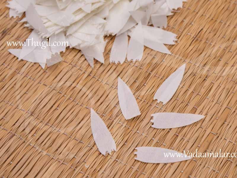 White Petals Samanthi Petal Cloth Flower Decoration Available online - 2000 petals