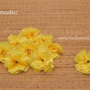 Yellow Samanthi Flowers Craft Artificial Flower Buy Now -20 Pieces
