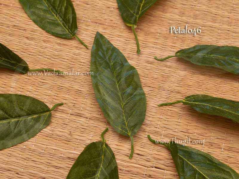 Mango Leaves Green Leaf For Indian Style Decoration 20-piece7 inches
