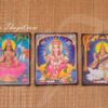 Lakshmi Ganesha Saraswati Laminated Photo Frame Buy Online 11 inches
