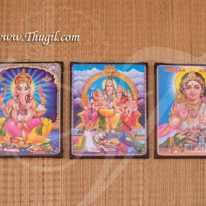 Sivan Parvathi Ganesha Murgar Laminated Family Photo Frame Buy Now 11 inches