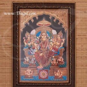 Goddess Lalitha Devi Devotional Photo Frame 12"