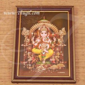 Photo Frame Ganesha For Pooja 7.5"
