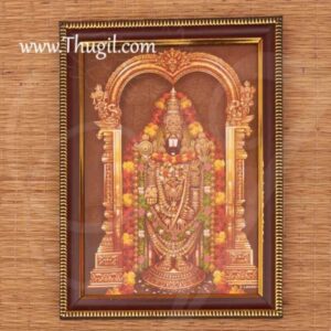 Lord Balaji (Perumal Venkateswara) Photo Frame 14 inches