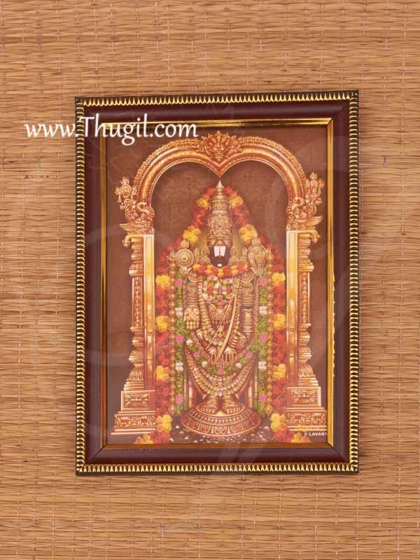 Lord Balaji (Perumal Venkateswara) Photo Frame 14 inches