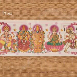 Hindu God and Goddess Photo Stickers Buy Now 3 x 8.5