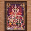 Kubera Lakshmi Photo Frame For Puja and Decorations 14 inches