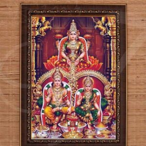 Kubera Lakshmi Photo Frame For Puja and Decorations 14 inches