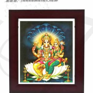 Lord Lakshmi Hayagriva Photo Frame Puja and Decorations 14 inches