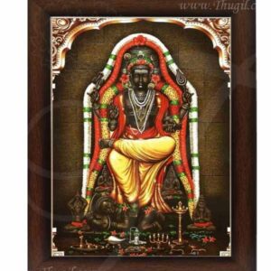 Dakshinamurthy Photo Frame Puja and Decorations 14 inches
