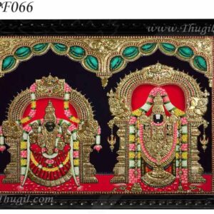 Thirupathi Venkatachalapathi Wooden Small Photo Frame Gift 8 x 12 Inches