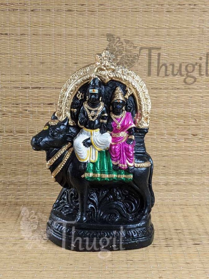 Prathosam Shiva Parvathi Set Golu Doll Bommai Navarathatri - 11 inches