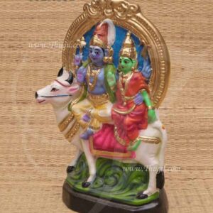Prathosam Shiva Parvathi Set Golu Doll Bommai Navarathatri - 14 inches