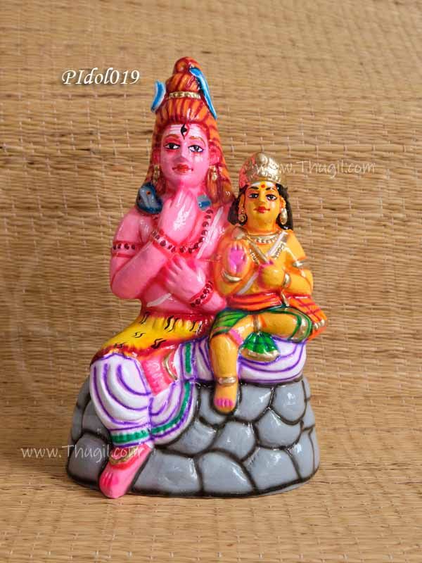 Arupadai Veedu Set Murugar Paper Mache Bommalu Dolls - 10 inches