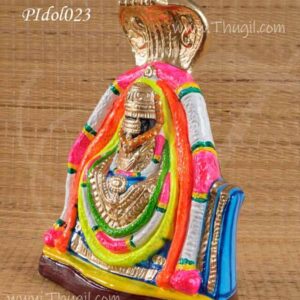 Annamalaiyar Unnamalaiyar Bommai Paper Mache Statue 1 feet / 13 inches