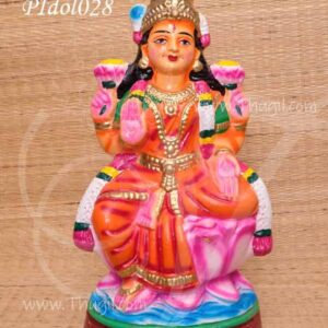 Lakshmi statue paper mache MahaLaxmi idol 15 inches