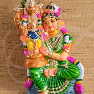 Andal Chelapillai Bommai Doll Paper Mache Statue 20 inches
