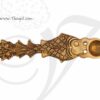 Aarti Spoon Fish Design Aarthi In Brass For Pooja Buy Now 10"