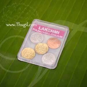 5 Colour Panchalogam Coin Lakshmi Panchaloha Coins Colour Buy Now Online