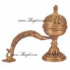 Brass Dhoop Stand In Pooja Sambrani Holder Buy Now 8 inches