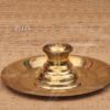 Brass Caamphor Holder Aarthi Jyothi Pooja Sooda Thattu Puja in Temple 8 inches