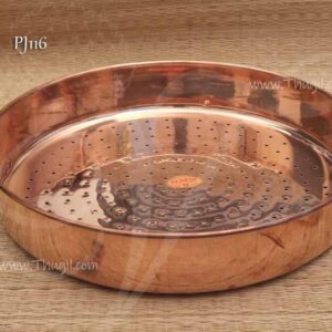 Copper Jalladai Plate for Abishekam Thirumanjanam 12 inches
